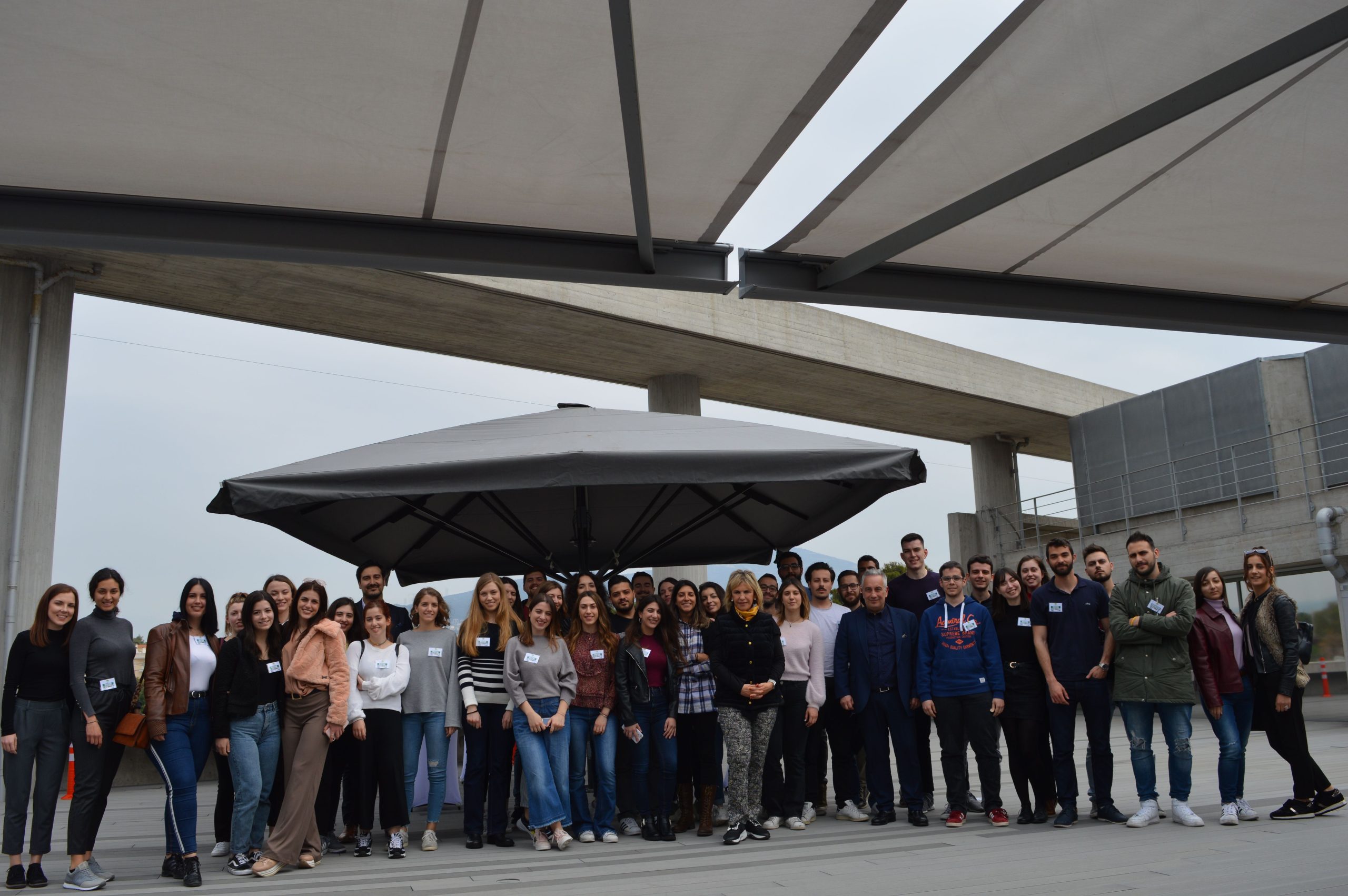40 students of the Pharmaceutical University of Patras visit Uni-pharm’s bioclimatic plant