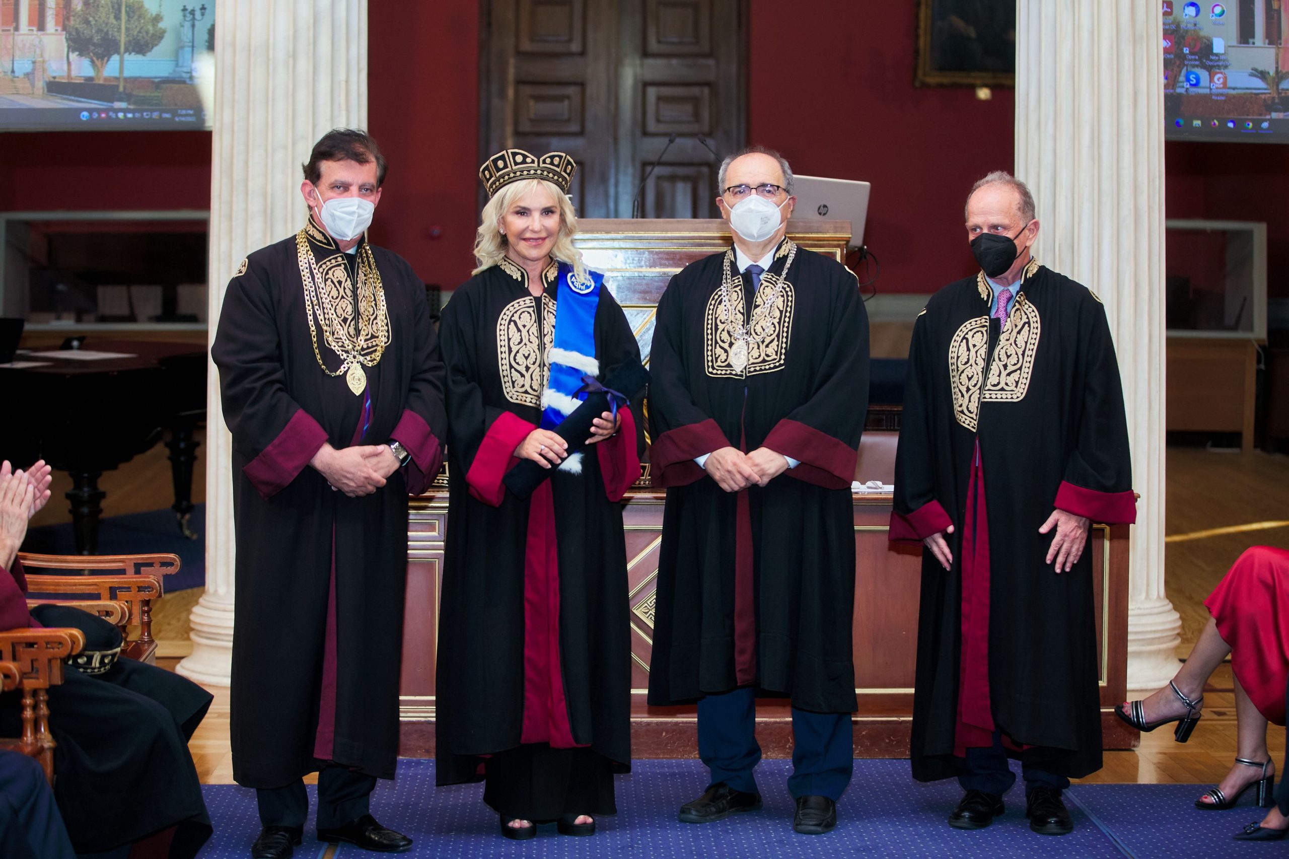 Ioulia Tseti, Honorary Doctor of the Department of Pharmacy of the University of Athens