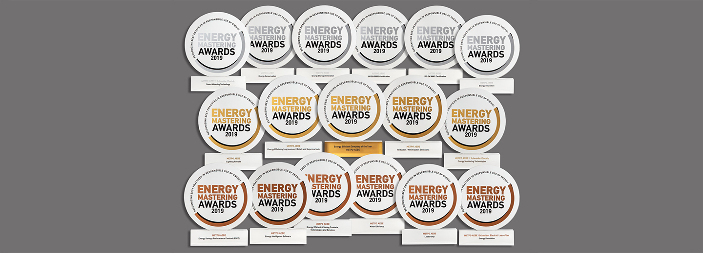 Distinctions at the Energy Mastering Awards 2019