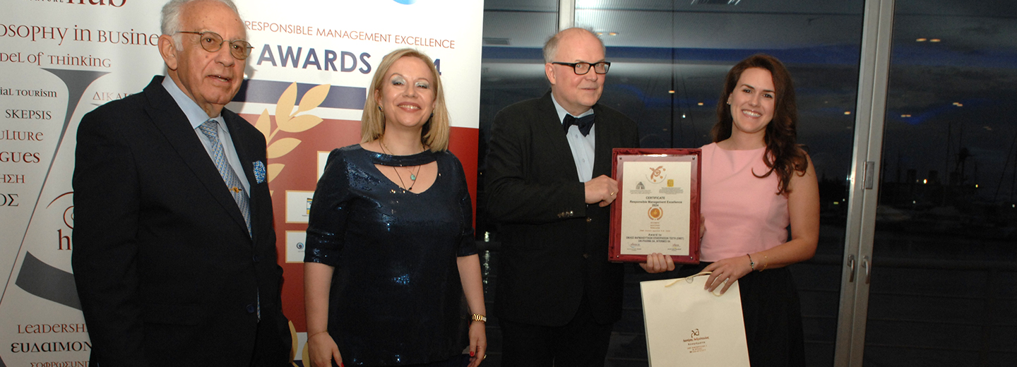 “Kotinos Olympic Wreath” responsibility distinction for OFET