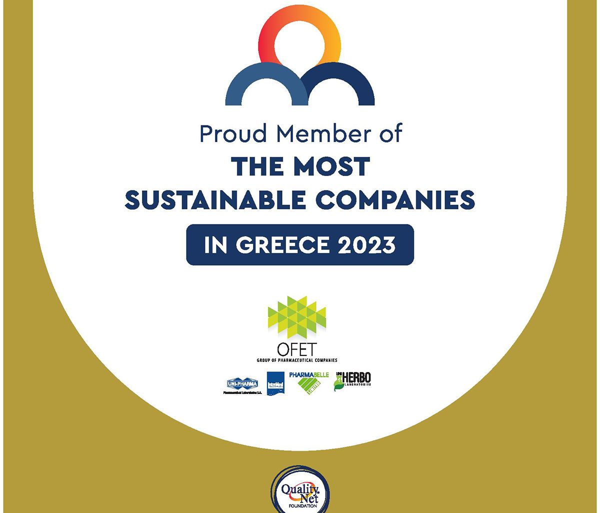 UNI-PHARMA & InterMed, on the map of “The Most Sustainable Companies” 2023 in Greece