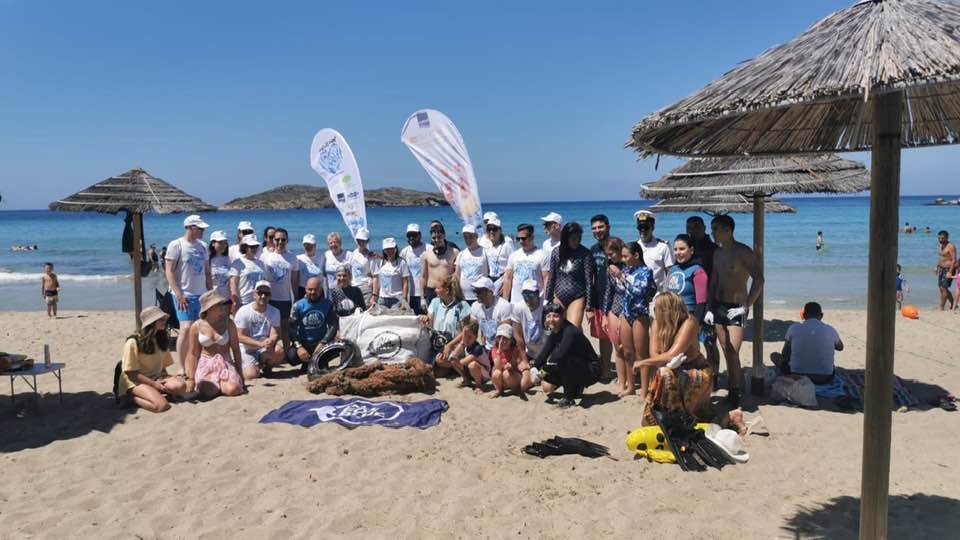 Save the Sea by Uni-pharma, InterMed & All for Blue: In Syros island and Marathon