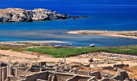 Coastal and Underwater Cleanup in Delos by OFET & V GROUP